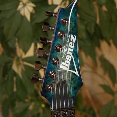 Ibanez S1070PBZ-CBB 2016 Cerulean Blue Burst prototype image 7