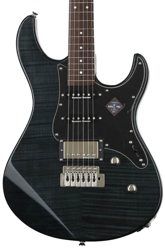 Yamaha PAC612VIIFM Pacifica Electric Guitar - Translucent Black image 1