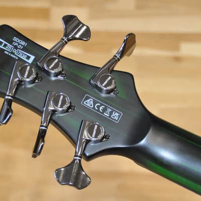 IBANEZ SDGB1 DMT Dark Moss Burst / 5-String Fretless / Steve Di Giorgio (Testament) Signature / SDGB1-DMT / I251007938 image 13