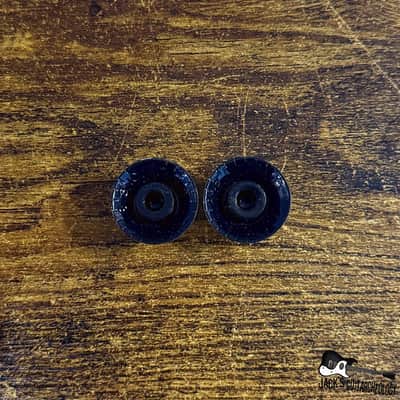 Gibson Custom Shop Reflector Knobs- 2 Tone (2020s - Black/Gold) image 3