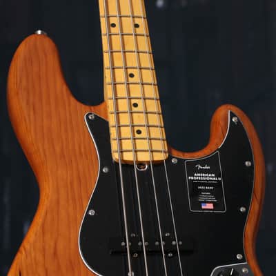 Fender American Professional II Jazz Bass, Maple Fingerboard, Roasted Pine image 3