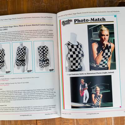Nostalgia Bandit Auction Catalog: Featuring Stage-Used Music Memorabilia (NEW) image 12