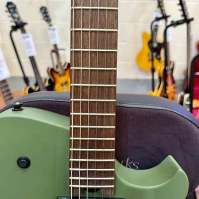 🔥2025 NEW RELEASE🔥 Manson Meta Series Matt Bellamy MBM-2H~ Satin Olive Green! image 9
