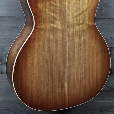 Taylor Custom Grand Auditorium Figured Walnut Acoustic-Electric Guitar | Shaded Edgeburst | ES2 Electronics image 14