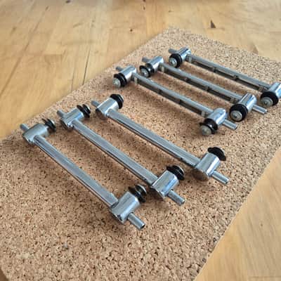 Sonor Force 2000 Lugs for 12 " Tom ~2000 - Chrome image 7