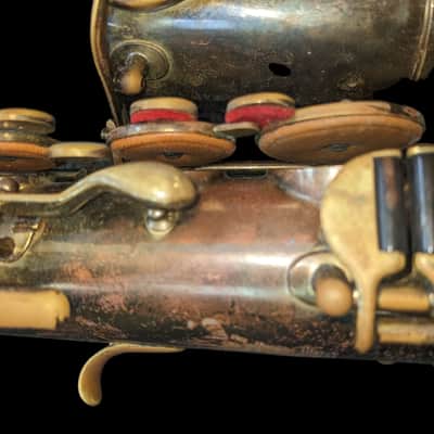Vintage 1923 "The Buescher" True Tone Alto Saxohone image 7