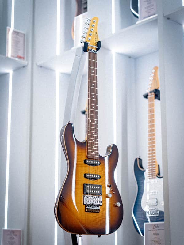Schecter USA Custom CET Flame Maple image 1