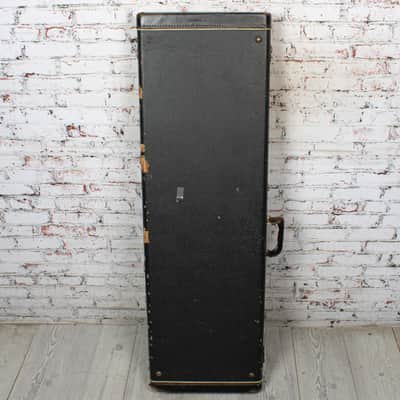 Fender - Multi-Fit Bass Hardshell Case - Black Tolex & Orange Plush Interior - VINTAGE image 7