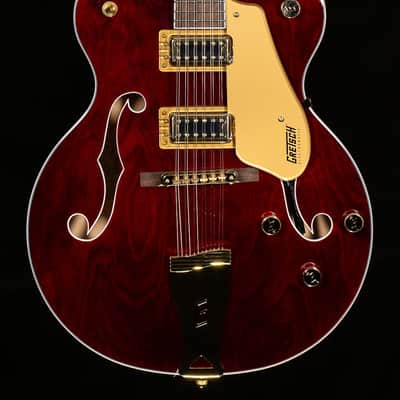 Gretsch G5422G-12 Electromatic® Classic Hollow Body Double-Cut 12-String with Gold Hardware, Laurel Fingerboard, Walnut Stain image 3