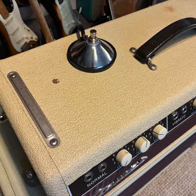 1961 Fender Bandmaster 40-Watt - Blonde + cab image 10