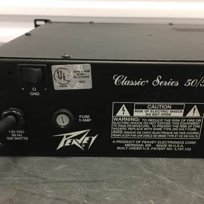 Peavey Classic Series 50/50 Stereo Tube power amp image 6