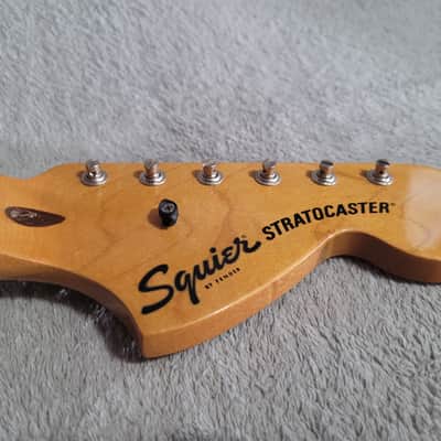 Squier Classic Vibe 70s Stratocaster Neck - Maple/Maple LSR Roller Nut, Gotoh Locking Tuners, Tusq image 7
