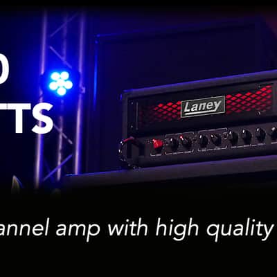 Laney IRF Dualtop Guitar Amplifier Head (60 Watts), New, Free Shipping, Authorized Dealer image 17