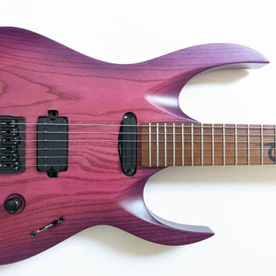 Solar Guitars AB 1.6HTPB 2022 - Trans Purple image 3