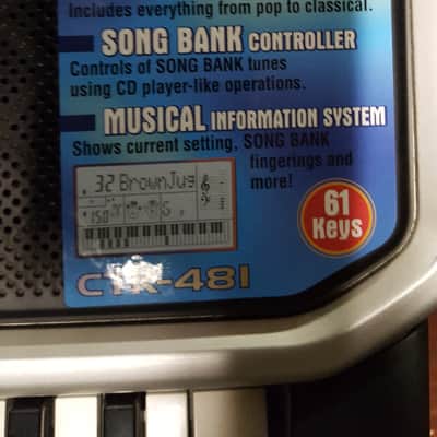 Casio CTK-481 Keyboard Synth Musical Information System, Great Learning Tool! image 5