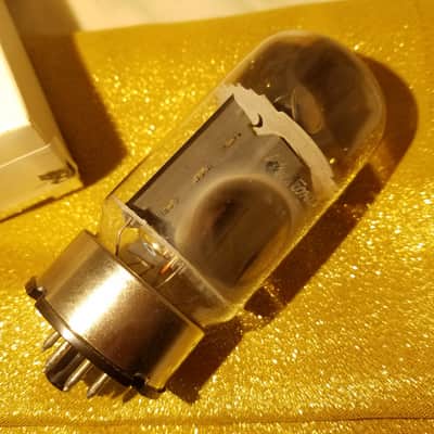 G.E Pair (2) 6550A AT1000 TESTED Vacuum Tubes USED matched pair Beam Power 42 Watt 1970s image 7