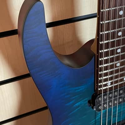 Ibanez RG7421PB-SBF Sapphire Blue Flat 7-String Electric Guitar image 6