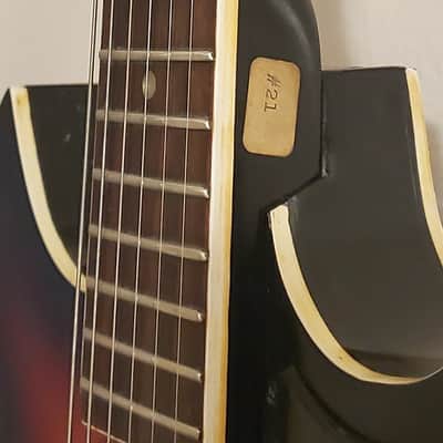 Rare Sekova H-2 Sunburst MIK Korea Hollowbody image 16