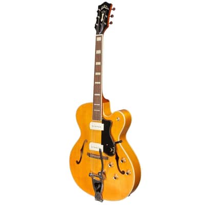 Guild X-175B Manhattan Vibrato Blonde Electric Guitar image 2