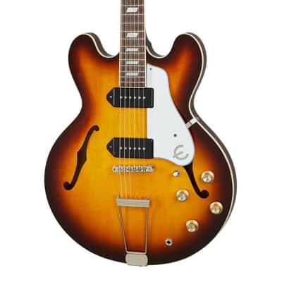 Epiphone Casino (USA Collection) Vintage Sunburst - ESECA00VBNH image 2