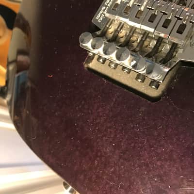 Washburn Mercury MG-34 Early 90s Deep Purple w/ Case image 6