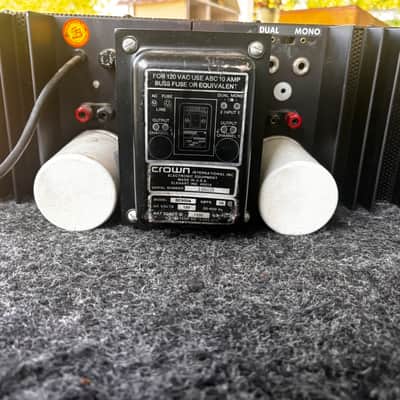 Crown DC 300A 2-Channel Power Amplifier 1970s - Silver image 3