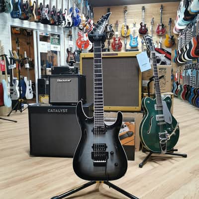 Jackson Pro Plus Series Dinky DKAQ - Ebony Fingerboard, Ghost Burst image 2