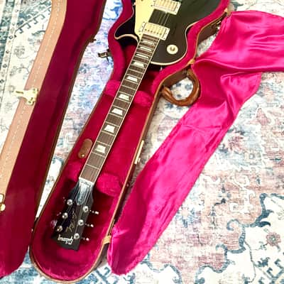 2001 Gibson Les Paul Standard "EBONY BLACK" + SD '59 PICKUPS + OHSC image 7