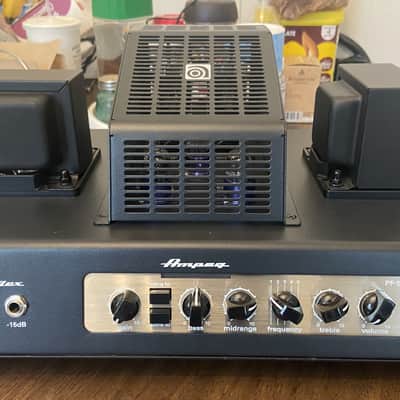 Ampeg PF-50T Portaflex 50-Watt Tube Bass Amp Head | Reverb