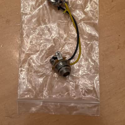 Unbranded Input Jack + Volume Knob Combo for Fender Style Bass Guitar image 2