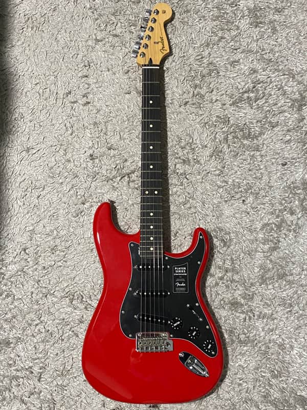 Fender Player Stratocaster with Ebony Fretboard 2018 - Present - Ferrari Red image 1