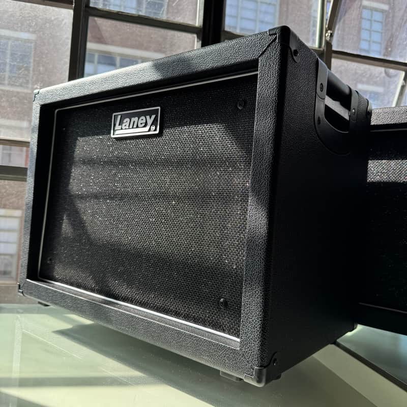 Laney LFR-112 Full Range 1x12" 200-Watt Active Guitar Cabinet 2018 - Black image 1