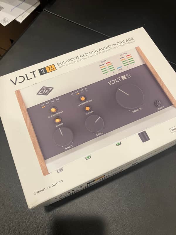 Universal Audio Volt 276 USB-C Audio Interface 2021 - Present - Tan / Gray image 1