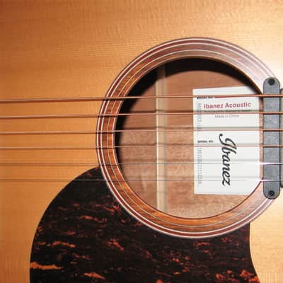 Ibanez AAD300CE-LGS Advanced Acoustic Dreadnought - Natural Low Gloss image 6