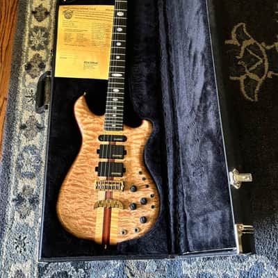 Alembic Further 2008 Purple Heart and 5A Maple image 2