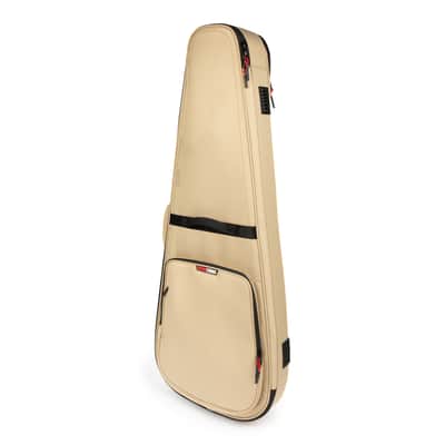 Gatorl Gig Bag Case for Semi-Hollow Electric Guitars 335 Style - Khaki image 6