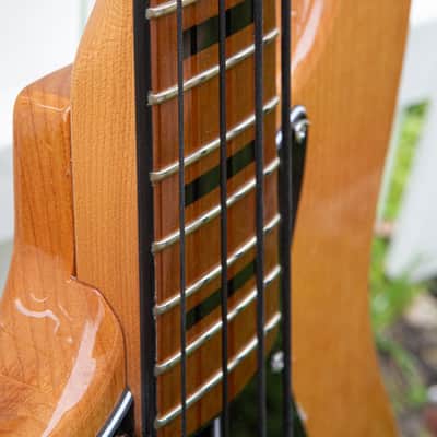Sire v5  LEFT-HANDED 2nd gen. bass  Alder/ Roasted Maple 4-string image 16