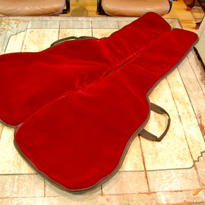 Danelectro Hodad Electric 12 String w/ Waterslide Guitars Baritone Rubber Bridge Conversion - Mosrite Body Early 2000s - Soft Case Included image 16