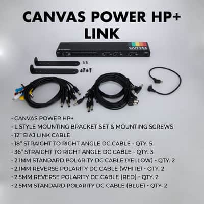 New Walrus Audio Canvas Power HP+ Plus LINK Isolated Guitar Pedal Power Supply image 10