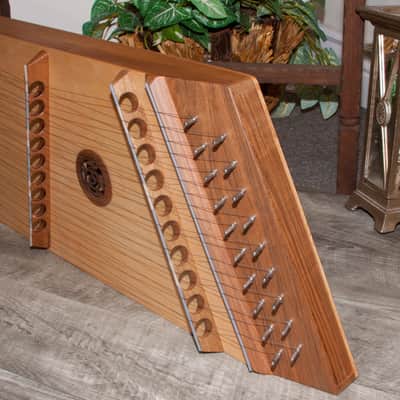Roosebeck DH10-9W | SINGLE STRUNG 10/9 HAMMERED DULCIMER WITH HAMMERS - WALNUT. New with Full Warranty! image 9