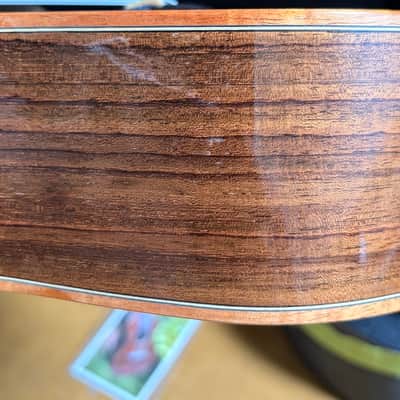 2011 Lichty T-18 Custom Tenor Ukulele – Redwood / Indian Rosewood – Abalone – HSC image 20