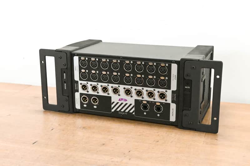 Avid AVID Venue Stage 16 Remote I/O Stage Rack for S3L Digital Mixing System