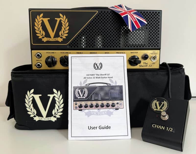 Victory Sheriff 22W Valve Guitar Amp Head | Near Mint | UK Made | UK DELIVERY!!! imagen 1