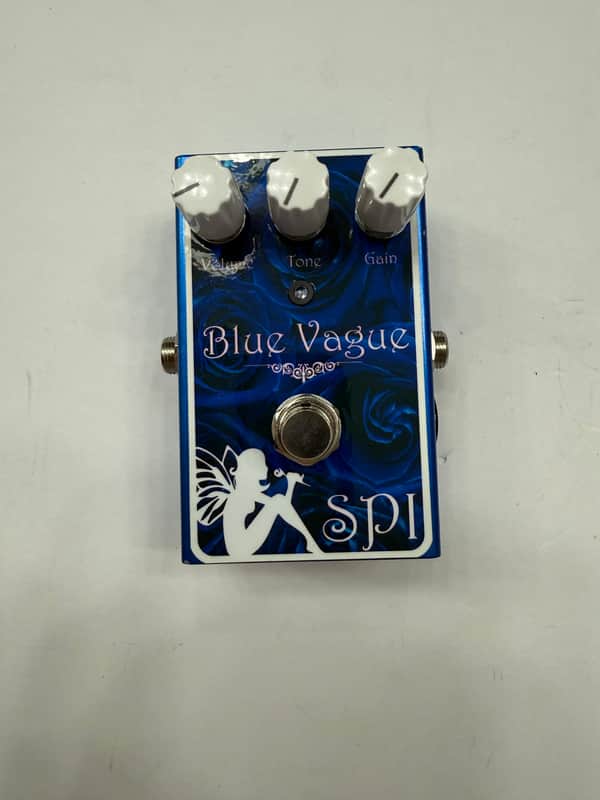 Soul Power Instruments Blue Vague SPI Overdrive Guitar Effect Pedal MIJ Japan image 1