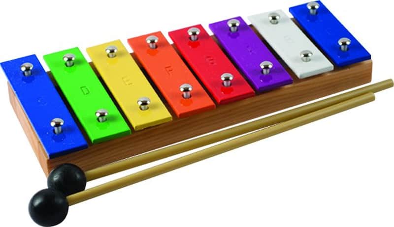 Mano Percussion #MP-GS8M 8 note Glockenspiel with mallets image 1