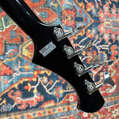 BC Rich NJ Series Warlock Bass w/DiMarzios Badass Bridge Nagoya Japan - 1985 image 10