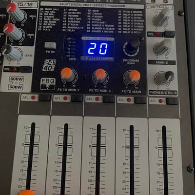 Behringer EUROPOWER PMP3000 1200-Watt 16-Channel Powered Mixer (Powers On) NOT FUNCTIONING – For Parts or Repair image 3
