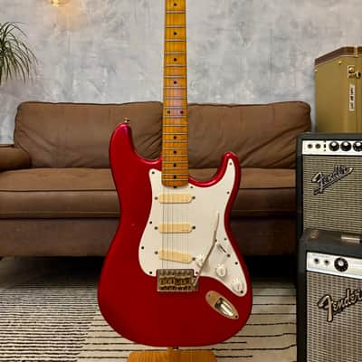 Fender Stratocaster David Gilmour Candy Apple Red Relic 7.2lbs w/ Fender Case imagen 3
