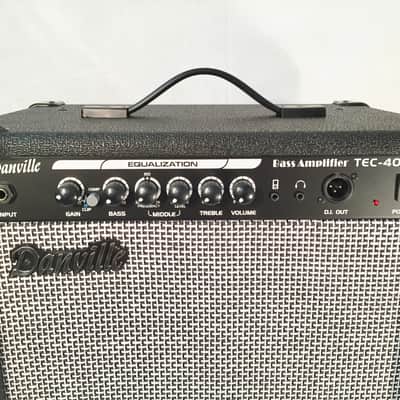 Danville 40 Watt Bass Amp-12" Speaker-Built-In Compressor-Model TEC-40B112 image 2
