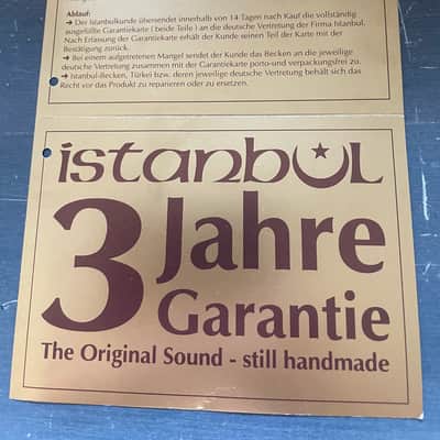 RARE PRE SPLIT 22” Istanbul TURK Ride 3824g UNIQUE DRY image 25